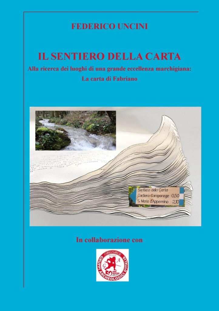 Copertina di Il sentiero della carta di Federico Uncini