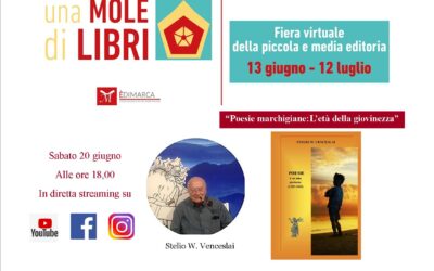 “Poesie marchigiane: l’età della giovinezza” con Stelio W. Venceslai – 20 giugno 2020