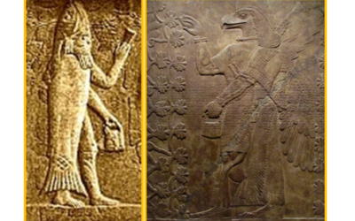 Alle origini di Nisroch: gli Apkallu e gli Annunaki