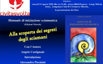 Presentazione libro “Manuale iniziazione sciamanica” Civitanova Marche, 21-08-2020