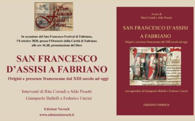 Presentazione del libro “San Francesco d’Assisi a Fabriano” – Fabriano, 9 ottobre 2020